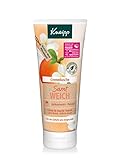 Kneipp Cremedusche Samtweich, pflanzliche Pflegeformel mit Aprikosenmilch & Marulaöl, 200ml