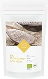 100years - Bio Flohsamenschalen 1000g (1 Kg) - 99% Reinheit - 100% BIO-Qualität (DE-ÖKO-003) - Low Carb - Vegan - Ballaststoffreich - Herkunft: Indien