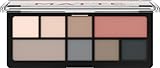 Catrice The Dusty Matte Eyeshadow Palette, Lidschatten, Grau, 8 Grau-Töne, matt, vegan, ohne Mikroplastikpartikel, ohne Parfüm, ölfrei, 1er Pack (9g)