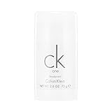 CALVIN KLEIN ck one Deodorant Stick, Deostift mit zitrischem Unisex-Duft, schützt vor Transpiration und Geruch, 75 g (1er Pack)