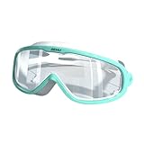 JZXF Lustige Brettspiele für Familien, kein Auslaufen, Vollnebel-Tauchbrille, Schwimmbrille für Damen, Herren und Jugendliche, gerahmte Schwimmbäder (Dunkelviolett, 19 x 9 x 8,3 cm)