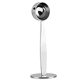 Kaffeelöffel Mit Tamper,Kaffeeloeffel Und Tamper, Kaffeeportionierer, 2 In 1 Kaffee-Messlöffel Scoop Edelstahl Stampflöffel zum Messen von Kaffeebohnen-Pulver-Löffel Tee-Zucker