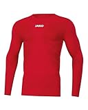 JAKO Herren Comfort 2.0 Longsleeve, Sportrot, M EU