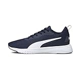 PUMA Unisex Flyer Flex Laufschuh, Blue Peacoat White, 46 EU