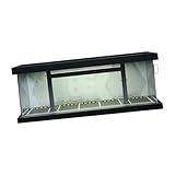 MagiDeal 1/64 Parkplatz Vitrine Parkhaus Modell Schutz Layout Staubdichte LED Beleuchtung 1:64 Fahrzeug Modell Vitrine , B