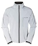 Ettore Herren Fahrradjacke wasserdicht atmungsaktiv High-Vis reflektierende Silber - Night Glow - XL