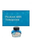 Pelikan 311894 Tintenglas Tinte 4001, 30 ml, 1 Stück, türkis