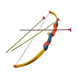 STUWU Kinder Pfeil und Bogen 39cm Sportbogen mit 3 Sicherheitspfeilen Archery