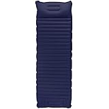 HUANGANG Isomatte für Camping, Rucksackreisen, Wandern, extra dick, 9,9 cm, aufblasbare und kompakte Camping-Luftmatratze