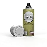 The Army Painter Colour Primer, Satin Varnish 400 ml Grundierung Spray, Primer Spray, Acryllack Spray für Fantasy Model Miniaturen Bemalen und Warhammer Figuren