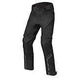 OZONE MOTO Union Junior Motorradhose Kinder | Textil | Knieprotektoren Stufe 1 | Integrierte Membran | Möglichkeit der Beinverlängerung | 2 Belüftungskanäle