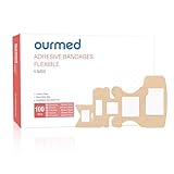 Ourmed Skin Tone Bandagen Familie Pack Sorte 100 Stück