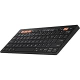 Samsung EJ-B3400BBGGDE Tastatur für Tablet schwarz Bluetooth QWERTZ Deutsch