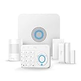 Ring Alarm 5-teiliges Set (1. Generation) von Amazon – Alarmanlage mit optionaler unterstützter Überwachung – ohne langfristige Verpflichtungen – funktioniert mit Alexa