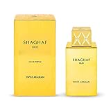 Shaghaf Oud Eau de Parfum 75ml von Swiss Arabian Safran Rose Praline Vanille Holz – Ein Duft für Damen und Herren