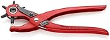 KNIPEX Revolverlochzange (220 mm) 90 70 220 EAN, Rot, 100 x 50 x 50 cm