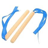 BESTonZON 1 Paar Rhythmus Sticks Für Kinder Holz Percussion Musiksticks Kinderspielzeug