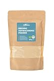 RheinNatur Bio Ashwagandha Pulver 500 g - 100% Bio-Ashwagandha - Ideal für Ashwagandha-Tee, Smoothies & Müsli - Enthält Mineralstoffe, Vitamine & Antioxidantien