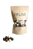 FRUNI Schoko Haselnuss Mix | Haselnüsse in Vollmilch-, Zartbitter und weißer Schokolade (500g)