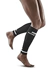 CEP - THE RUN COMPRESSION CALF SLEEVES für Damen | Stulpen für die Beine | Beinlinge in schwarz zur effektiven Muskelaktivierung der Wade | Gr. III | M