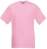 Fruite of the Loom Valueweight T-Shirt, vers. Farben L,Rosa