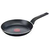 Tefal Easy Cook & Clean Bratpfanne 20 cm, Antihaftbeschichtung, Thermo-Signal Temperaturindikator, Schwarz, B5550233