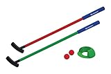 Schildkröt Mini-Golf Set, Golf-Set für Kinder, Indoor-Minigolf, komplettes Golfset mit 2 Schlägern, 1 freistehendem Ziel und 2 Bällen, für 2 Spieler, 970307