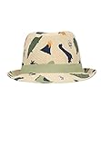 Sterntaler Jungen Children's Straw Hat Turtle Hut, sand, 51 EU