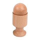 Rassel aus Holz - -Rassel aus massivem Holz für Babygriff,Holz Baby Neugeborenes Spielzeug für Kleinkind und Mädchen Geschenke