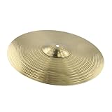 Schlagzeug Becken 14 16 Zoll Trommel Messing Becken Percussion Splash Crash Hi-Hat Jazz Drum Becken Für Anfänger(14 Inch)