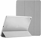 Smart Case für iPad Mini 4 (2015) / Mini 5 (2019) Modelle A1538 A1550 A2133 A2124 A2126 Stoßfest Schutzhülle Book Case Ultra Slim Magnetic Cover (Grau)