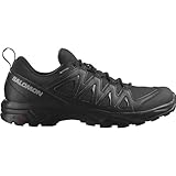 Salomon X Braze Gore-Tex Wasserdichte Herren Outdoorschuhe, Outdoor-bereit, Sportliches Design, Vielseitiger Einsatz, Black, 44