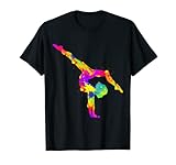 Turnerin Turnen Gymnastik Damen Mädchen Kinder T-Shirt