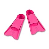 DRUNA Schwimmflossen Kurz für Schwimmen, Tauchen und Pooltraining. Kurze Flossen, Unisex (Rosa, 40/41)