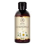 Kamillen Öl 250 ml - Natürliches Kamillenöl - Basisöl - Natürlich Haaröl - große Vorteile für Haut - Haar - Körperpflege - Chamomile Oil