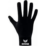 Erima Erwachsene Functional Feldspielerhandschuh, schwarz, 8