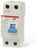 ABB F202 RCCB, 2-polig, 25A, 30mA Typ A CE 230V ac