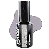 NAILUP by SNB UV/LED Gel Nagellack für Maniküre & Pediküre 6ml - Pastel | Gel Polish | SNB Professional Farben UV Lack Gel Nägel Nageldesign | Gelnägel | Gel Nail Polish (Stone Grey, 6ml)