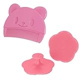 Reccisokz 2er-Pack Milchschorf Baby milchschorf kamm Entfernen,Babybürste Neugeborene,Baby Kamm,Kopfhaut-Massagebürste,Babykamm,Baby Brush,Milchschorf,Baby Haarbürste,baby hair brush