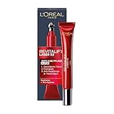 L'Oréal Paris Anti-Aging-Augenpflege mit Dreifachpower für Frauen: für gemilderte Falten, reduzierte Tränensäcke, straffere Haut mit Pro-Retinol, Vitamin C und Hyaluronsäure, RevitaLift Laser X3, 15ml