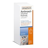 Ambroxol-ratiopharm Hustensaft: Schleimlöser für die Bronchien - erleichtert das Abhusten von zähem Schleim, 250 ml