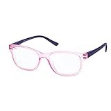 ZENOTTIC Kinder Computer Blaue Li cht Blockieren Brille Anti Schwindlig Linse Leicht Schützen Augen Spiel Brille Junge Mädchen (ROSA)