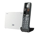 Gigaset Comfort 520A IP Base - DECT-Basis-Station mit Telefon und Anrufbeantworter, bis zu 6 Mobilteile, VoIP, Zugriff auf Google & Office 365-Kontakte [Kompatibel in DE, IT, FR, NL, BE, Che, AUT]