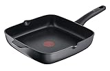 Tefal Ultimate tiefe Vierecks-Bratpfanne, Aluminiumgusspfanne Induktion mit Antihaftversiegelung, Thermo-Signal bei idealer Brattemperatur, einfache Reinigung, für alle Herdarten geeignet, E23540