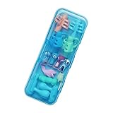 NUOBESTY 1 Schachtel Hält Einen Stift Schreibhilfe Grifftrainer Griff Der Schreibhilfe Bleistift Für Kinder Haltungskorrektur Schreibgriff Blue Umweltfreundlicher Weichgummi Aus Kunststoff