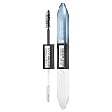 L'Oréal Paris Mascara, Wasserfeste Wimperntusche und Primer für Mascara für lange Wimpern, Double Extension Waterproof, Schwarz, 12 ml