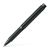 Faber-Castell 148437 -Tintenroller Essentio, Aluminium schwarz, 1 Stück