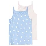 Name It Serenity Heart Sleeveless Base Layer 2 Units 11-12 Years