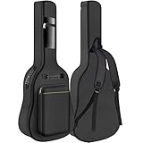 GLEAM Gitarrentasche - 8mm Schwammpolsterung für 104,1 cm/41 inch Akustik - wasserdicht