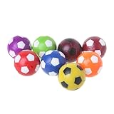 YiNLuax 8 Stück 36 mm 3,6 cm Tischfußball Fußball Indoor Spiel Kicker Fußball Maschine Teile Kind Puzzle Spielzeug Zubehör Miniatur Kickerbälle